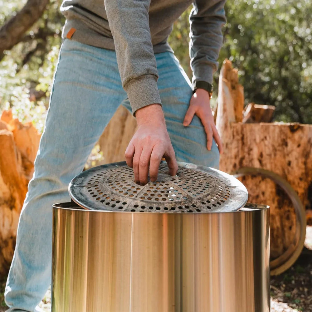 Smokeless Stainless Steel Firewood Stove
