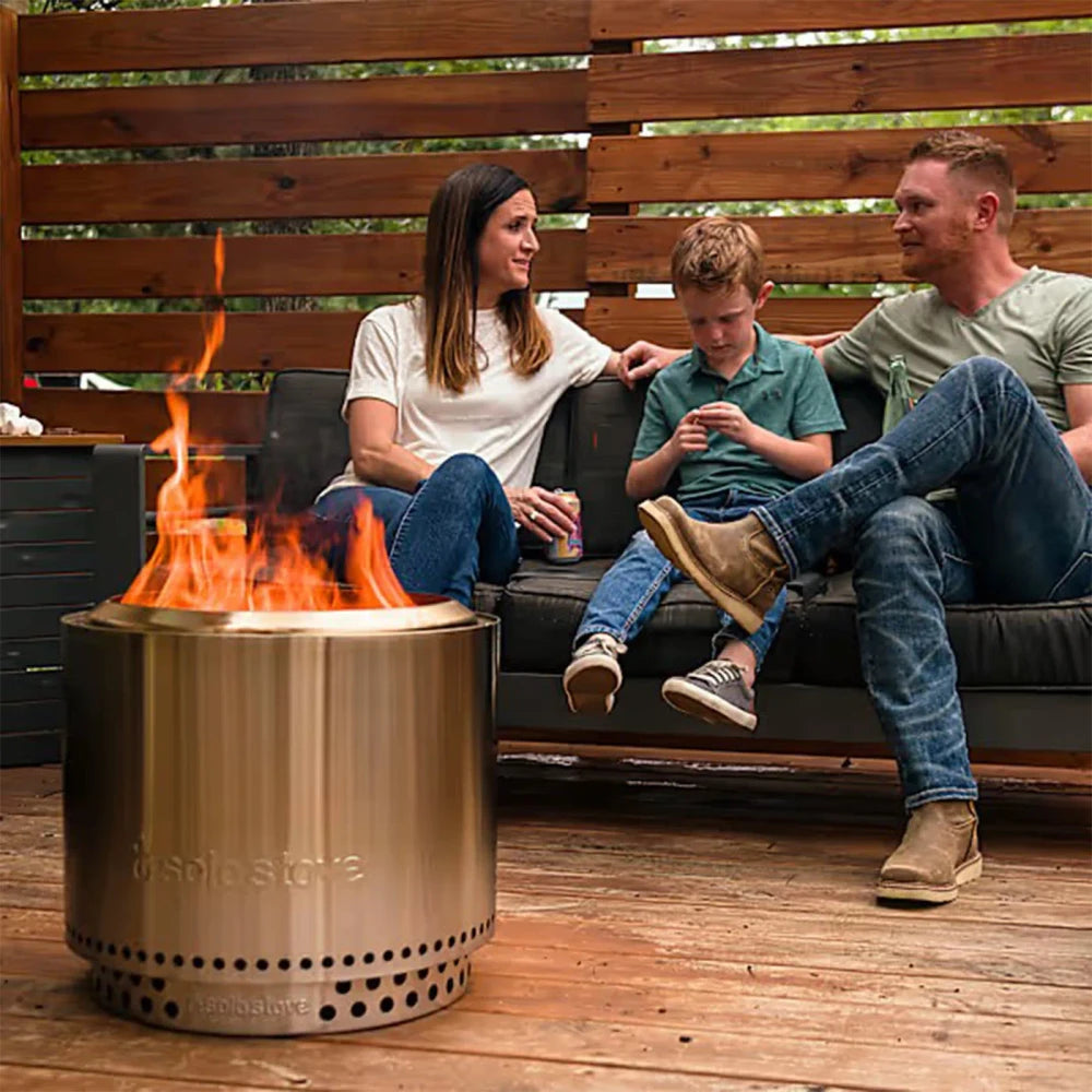 Smokeless Stainless Steel Firewood Stove