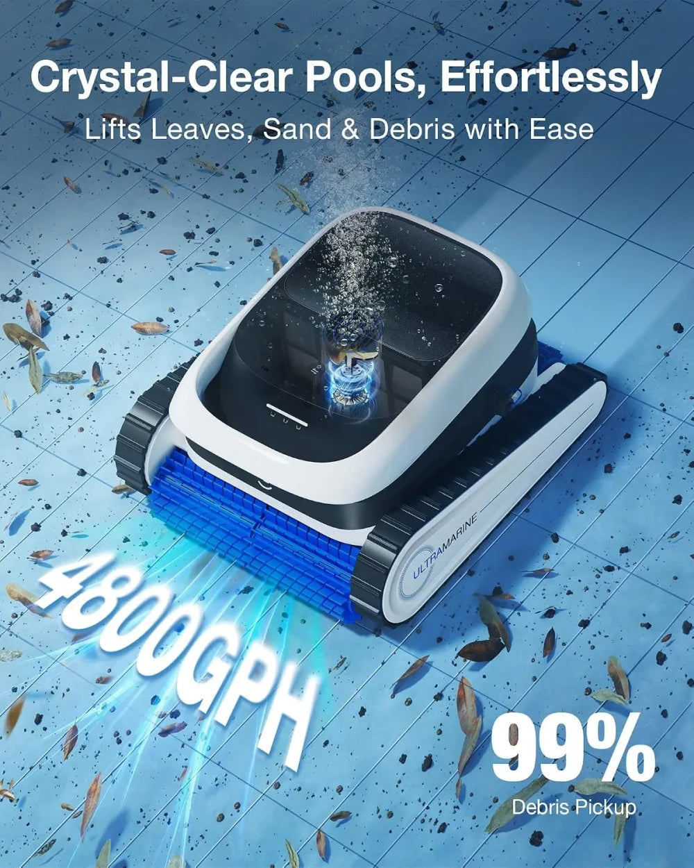 Ultramarine P1 Cordless Robotic Pool Vacuum