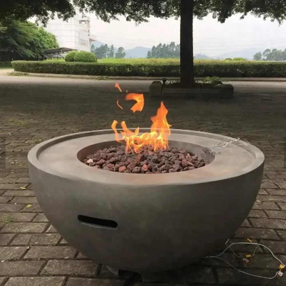 Outdoor Courtyard Barbecue Fire Pit