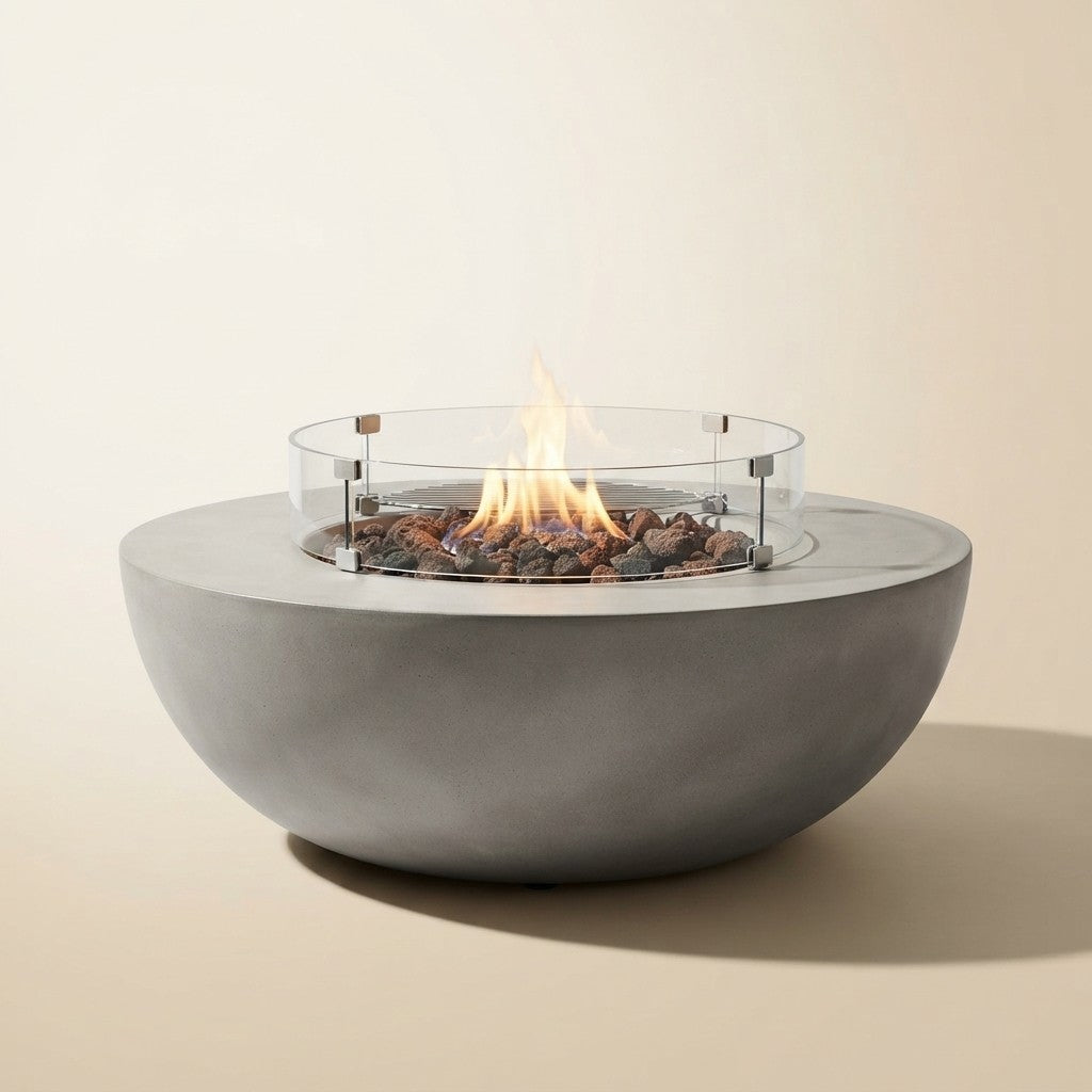Outdoor Courtyard Barbecue Fire Pit