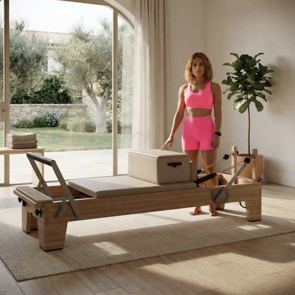 Wood Pilates Reformer